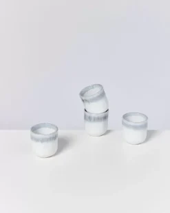 Motel a Miio Alcachofra 4Er Set Becher Klein Graublau| Tassen & Becher
