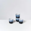 Motel a Miio Alcachofra 4Er Set Becher Klein Schwarz| 4 Teilige Sets