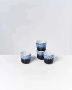 Motel a Miio Alcachofra 4Er Set Becher Klein Schwarz| Tassen & Becher