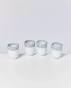 Motel a Miio Alcachofra 4Er Set Becher Gros Graublau| Tassen & Becher
