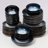 Motel a Miio Alcachofra Schwarz - 40 Teiliges Set| 40 Teilige Sets