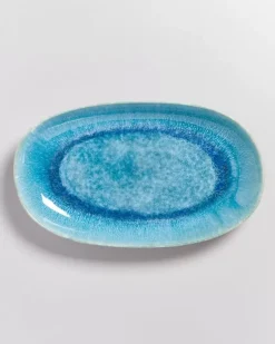 Motel a Miio Alcachofra Servierplatte L Grunblau| Servierplatten