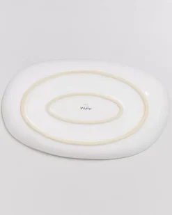 Motel a Miio Alcachofra Servierplatte L Graublau| Servierplatten