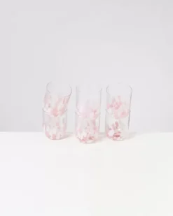 Motel a Miio Alegria 6Er Set Glas Gros Drops Rose| Gläser