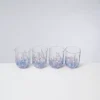 Motel a Miio Alegria 4Er Set Glas Gros Drops Lila| Gläser