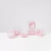 Motel a Miio Alegria 6Er Set Glas Klein Big Drops Rosa| Gläser