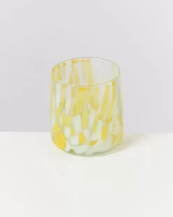 Motel a Miio Alegria 4Er Set Glas Klein Big Drops Gelb| Gläser