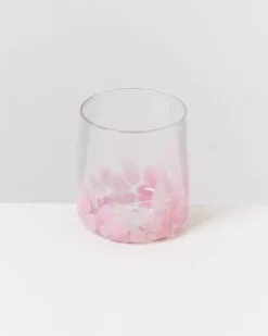 Motel a Miio Alegria Glas Klein Big Drops Rosa| Gläser