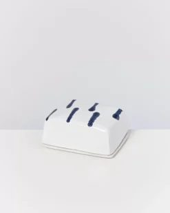 Motel a Miio Alojamento Butterdose Weis Blau| Butterdosen