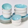 Motel a Miio Areia Aqua - 32 Teiliges Set| Geschirr Sets