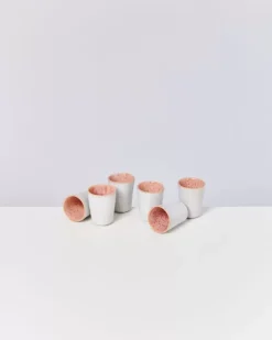 Motel a Miio Areia 6Er Set Espressobecher Pink| Tassen & Becher Sets