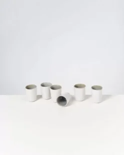 Motel a Miio Areia 6Er Set Espressobecher Grau| Tassen & Becher