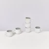 Motel a Miio Areia 6Er Set Espressotasse Grau| Tassen & Becher Sets