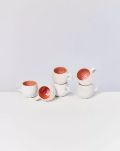 Motel a Miio Areia 6Er Set Espressotasse Pink| Tassen & Becher Sets