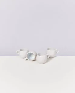 Motel a Miio Areia 4Er Set Espressotasse Weis| Tassen & Becher Sets