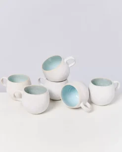Motel a Miio Areia 6Er Set Tasse Gros Azur| Tassen & Becher Sets