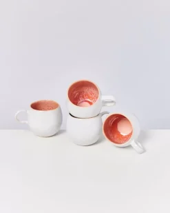 Motel a Miio Areia 4Er Set Tasse Gros Pink| Tassen & Becher Sets