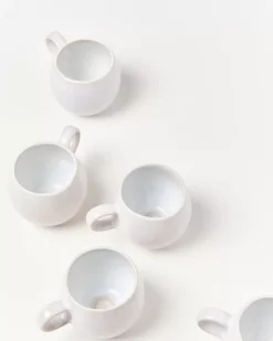 Motel a Miio Areia 4Er Set Tasse Gros Weis| Tassen & Becher Sets