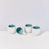 Motel a Miio Areia 4Er Set Tasse Klein Aqua| Tassen & Becher