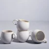 Motel a Miio Areia 4Er Set Tasse Klein Sand| 4 Teilige Sets