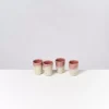 Motel a Miio Bica 4Er Set Espressobecher Pink Cream| Tassen & Becher