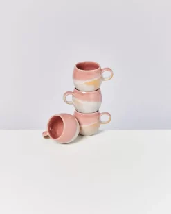 Motel a Miio Bica 4Er Set Tasse Klein Pink Cream| Tassen & Becher