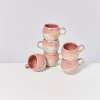 Motel a Miio Bica 6Er Set Tasse Klein Pink Cream| Tassen & Becher Sets