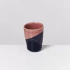 Motel a Miio Bica Espressobecher Pink Navy| Espressobecher