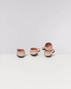 Motel a Miio Bica Espressotasse Pink Navy Cream| Espressotassen