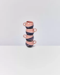 Motel a Miio Bica Espressotasse Pink Navy| Tassen & Becher