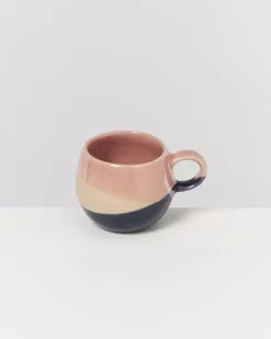 Motel a Miio Bica Espressotasse Pink Navy Cream| Tassen & Becher
