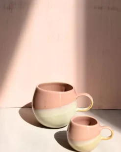 Motel a Miio Bica Tasse Gros Pink Cream| Tassen & Becher