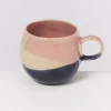 Motel a Miio Bica Tasse Gros Pink Navy Cream| Tassen & Becher