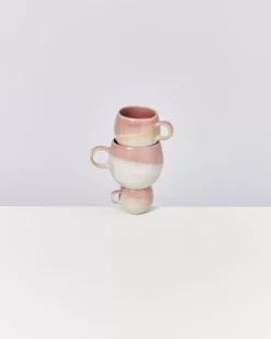 Motel a Miio Bica Tasse Klein Pink Cream| Tassen & Becher