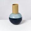 Motel a Miio Bola Vase L Grun Mint Navy| Vasen