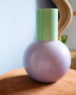 Motel a Miio Bola Vase L Pastell Mint Lila| Vasen