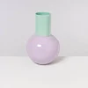 Motel a Miio Bola Vase L Pastell Mint Lila| Bola L