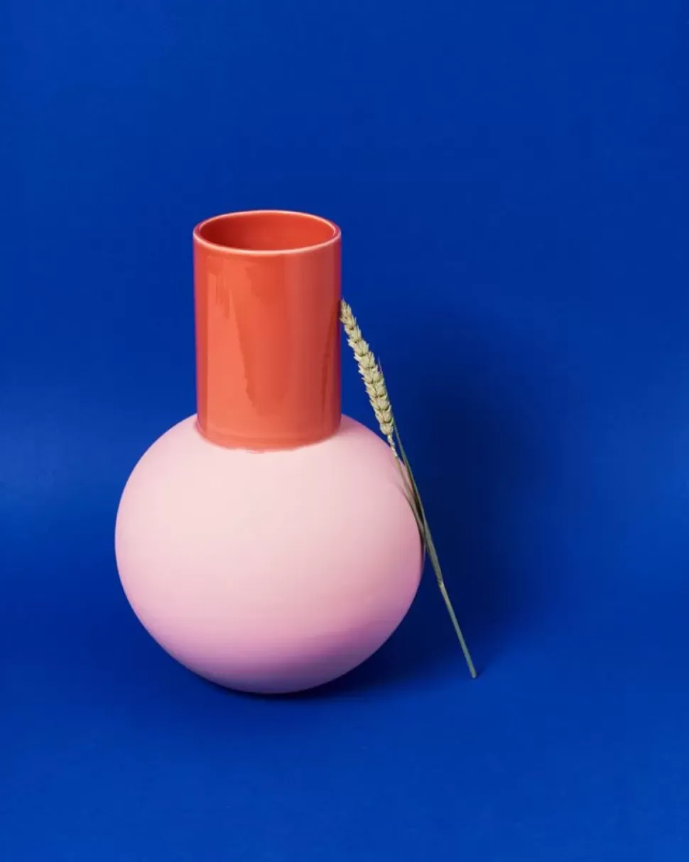 Motel a Miio Bola Vase L Rose Coral| Bola L