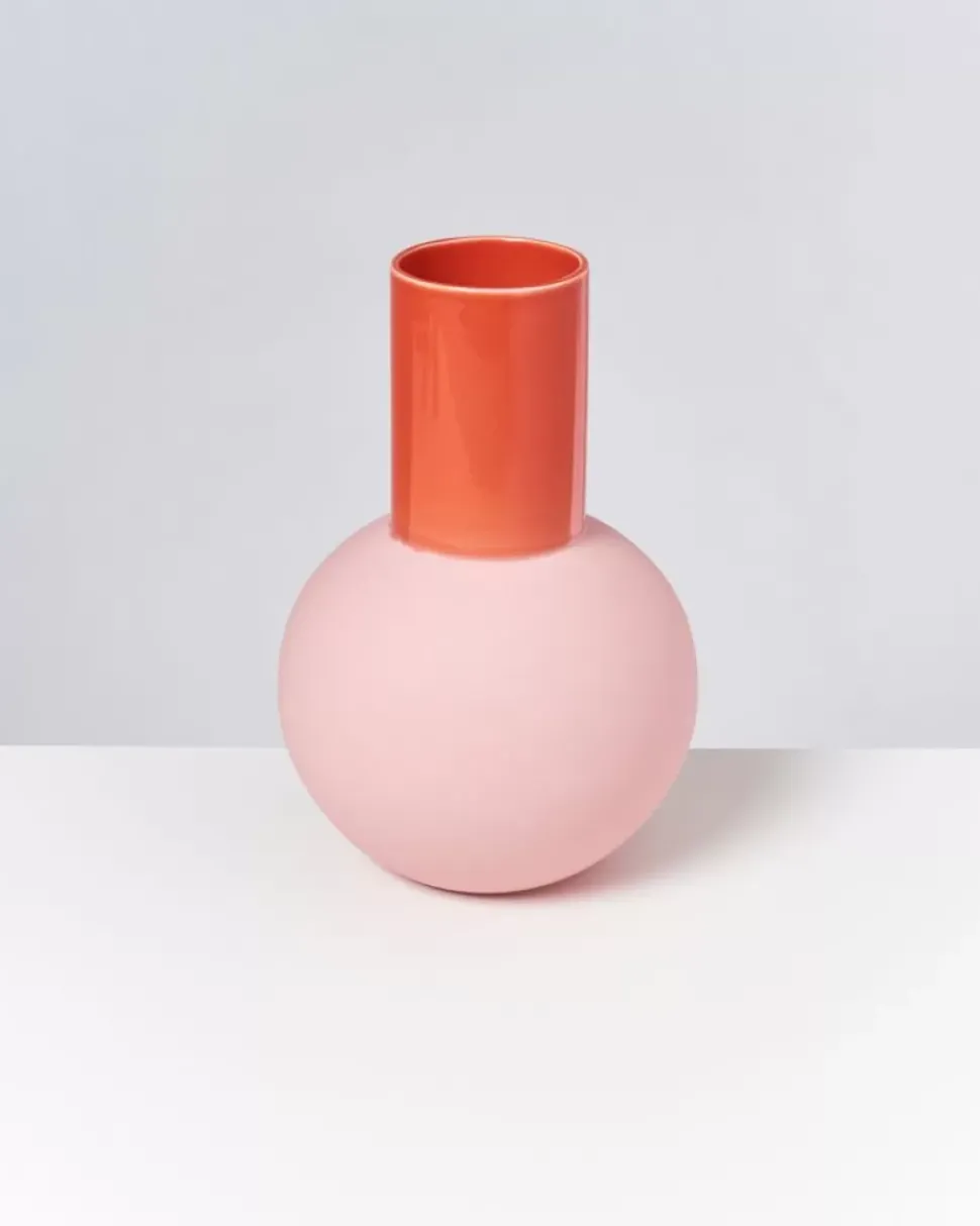 Motel a Miio Bola Vase L Rose Coral| Vasen