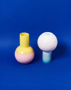 Motel a Miio Bola Vase M Gelb Rose| Vasen