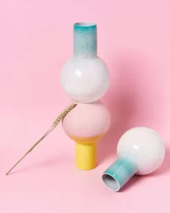 Motel a Miio Bola Vase M Gelb Rose| Vasen