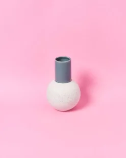 Motel a Miio Bola Vase M Graublau Gesprenkelt| Bola M