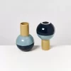Motel a Miio Bola Vase M Grun Mint Navy| Bola M