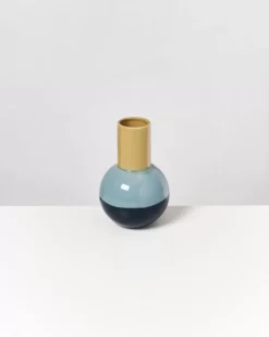 Motel a Miio Bola Vase M Grun Mint Navy| Bola M