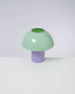 Motel a Miio Cogumelo Glaslampe Mint Lila| Lampen