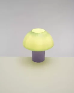 Motel a Miio Cogumelo Glaslampe Mint Lila| Lampen