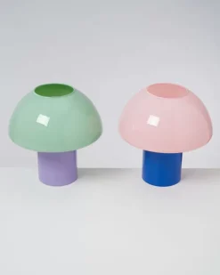 Motel a Miio Cogumelo Glaslampe Mint Lila| Lampen