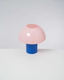 Motel a Miio Cogumelo Glaslampe Rosa Blau| Lampen