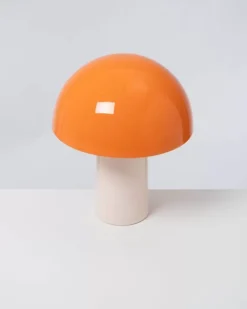Motel a Miio Cogumelo Keramiklampe Orange Sand| Lampen