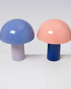 Motel a Miio Cogumelo Keramiklampe Rosa Blau| Lampen